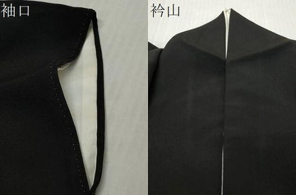 平和屋着物●本加賀友禅作家　小川孝司　黒留袖　宮島　正絹　逸品　DABL1178ud