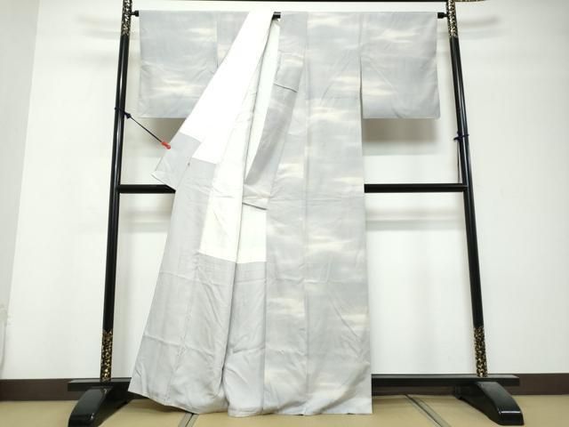 平和屋着物●上質な小紋　作家物　大原三千院　暈し染め　高島屋扱い　正絹　逸品　DABL1180ud
