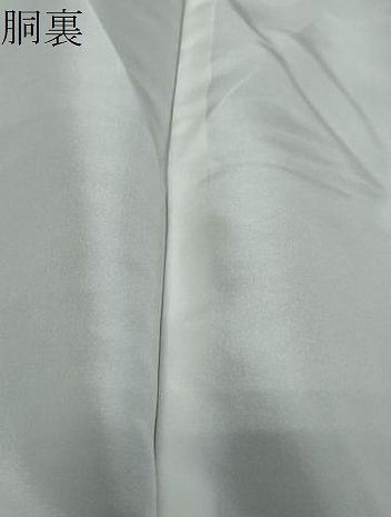 平和屋着物●訪問着　白山紬　霞文　証紙付き　正絹　逸品　未使用　DABL1290ud