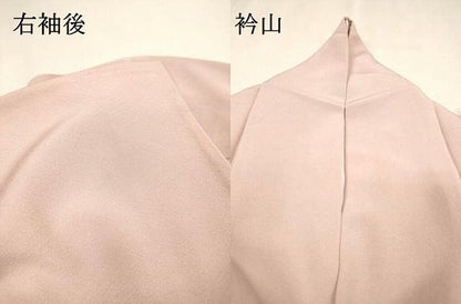 平和屋着物▼訪問着　総刺繍　風景花文　金糸　正絹　逸品　DABL2076fe