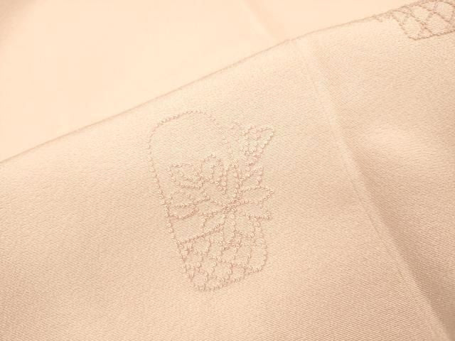 平和屋着物▼中国三大刺繍　相良刺繍　総刺繍　無地絵羽訪問着　花籠文　虹色　正絹　逸品　DABL2087fe