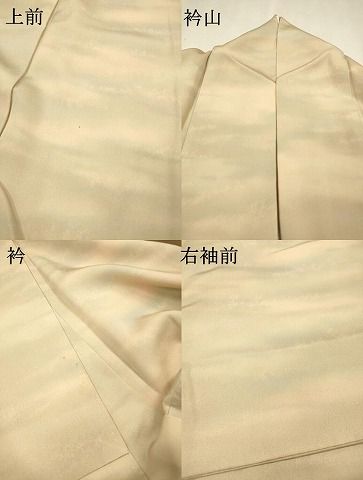 平和屋着物▼上質な小紋　作家物　本草木染　霞文　暈し染　正絹　逸品　DABL2090fe