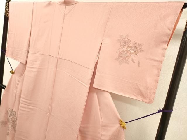 平和屋着物▼中国三大刺繍 スワトウ刺繍 汕頭刺繍 相良刺繍 総刺繍 訪問着 御所車花文 金銀糸 さが美扱い 正絹 逸品 未使用 DABL2102fe