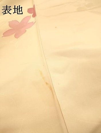 平和屋着物▼上質な小紋　地紋起こし　舞花文　暈し染　正絹　逸品　DABL2107fe