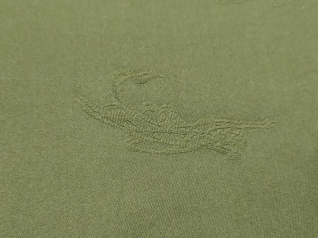 平和屋着物▼世界的友禅作家　千地泰弘　六通柄袋帯　ふくれ織　更紗花唐草文　千地天女　金銀糸　正絹　逸品　DABL2133fe