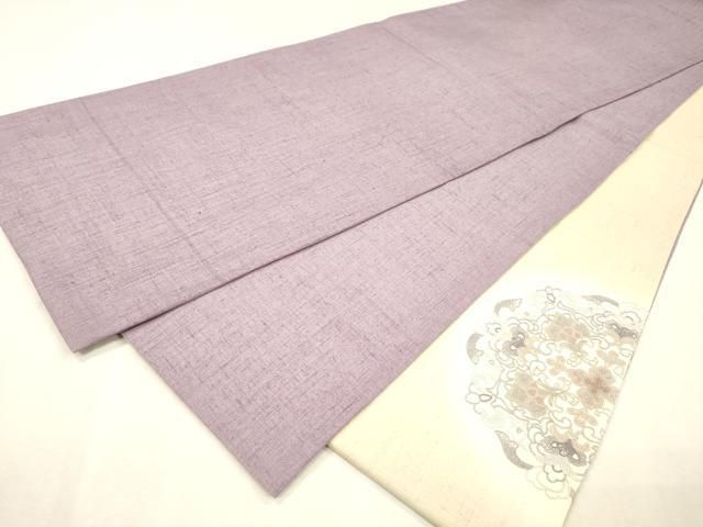 平和屋着物▼中国三大刺繍　相良刺繍　総刺繍　太鼓柄袋帯　紬地　正倉院　正絹　逸品　DABL2176fe
