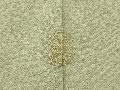 平和屋着物●中国三大刺繍　スワトウ刺繍　汕頭刺繍　相良刺繍　総刺繍　訪問着　蒔絵花文　金糸　正絹　逸品　DABL2358fe