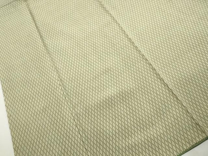 平和屋着物■上質な小紋　紬地　立涌文　正絹　逸品　DABL3019qa