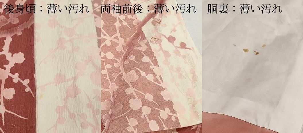 平和屋着物■上質な小紋　枝花シルエット間道　金彩　正絹　逸品　DABL3021qa