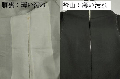 平和屋着物■豪華黒留袖　作家物　籬笠松文　金彩　正絹　逸品　DABL3118qa