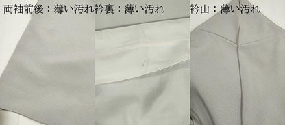 平和屋着物■訪問着　寿光織　短冊御所車文　金糸　正絹　逸品　DABL3128qa