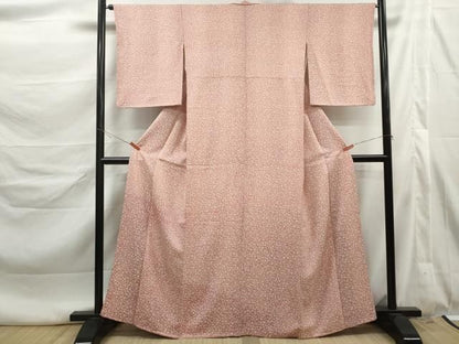 平和屋着物■色留訪問着　草花文　暈し染め　正絹　逸品　DABL3207qa