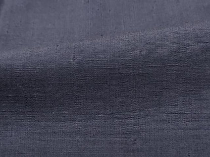 平和屋着物■上質な紬　霞文　青褐色　正絹　逸品　DABL3208qa
