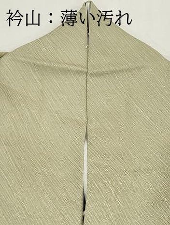 平和屋着物■上質な小紋　斜縞文　正絹　逸品　DABL3214qa