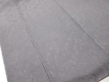 平和屋着物■江戸小紋　格子文　暈し染め　正絹　逸品　DABL3235qa