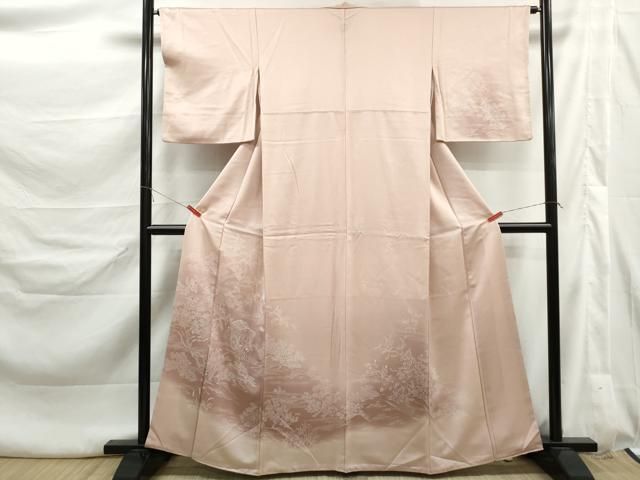 平和屋着物■訪問着　人物風景文　暈し染め　正絹　逸品　DABL3256qa