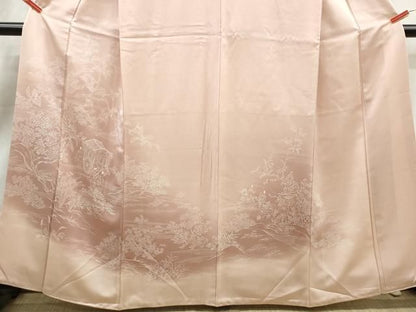 平和屋着物■訪問着　人物風景文　暈し染め　正絹　逸品　DABL3256qa