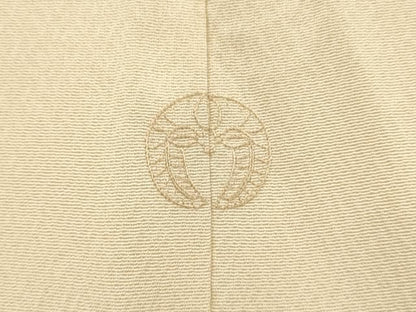 平和屋着物●訪問着　駒刺繍　梅松文　金彩　伊勢丹扱い　正絹　逸品　DABL3524du
