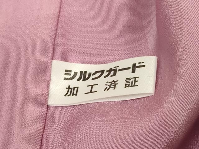 平和屋着物●江戸小紋　作家物　雪輪重ね文　正絹　逸品　DABL3526du