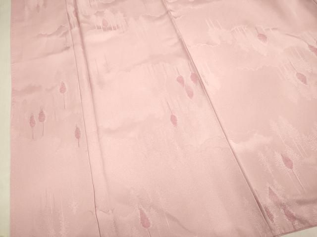 平和屋着物●上質な小紋　地紋起こし　樹林文　正絹　逸品　DABL3554du