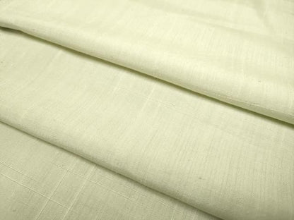平和屋着物▽上質な紬　単衣　砂色　正絹　逸品　DABL3590du