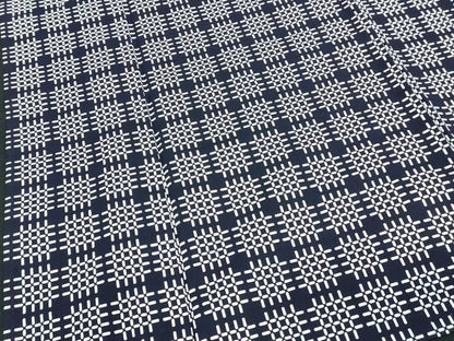 平和屋着物∴夏物　男性　浴衣　注染　抽象文　綿　逸品　DABL4032cd
