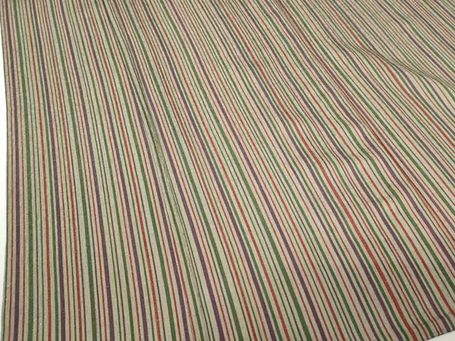 平和屋着物▽上質な小紋　単衣　間道　正絹　逸品　DABL4046cd