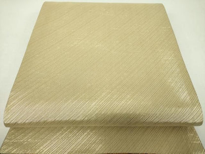 平和屋着物▼佐賀錦　六通柄袋帯　正倉院花文　金銀糸　正絹　逸品　DABL5023ps