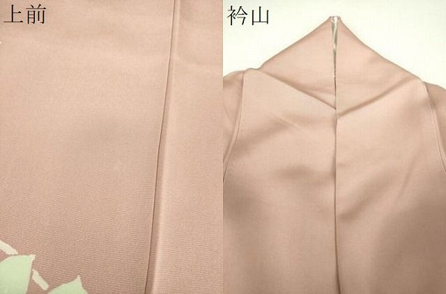 平和屋着物●訪問着　駒刺繍　花唐草　正絹　逸品　DABL5486ps
