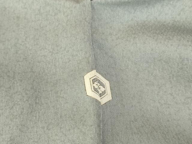 平和屋着物●訪問着　駒刺繍　花松文　暈し染め　金銀彩　正絹　逸品　DABL9052op