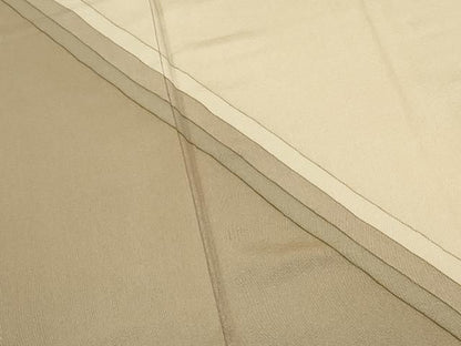 平和屋着物●訪問着　斜縞　ロング丈　正絹　逸品　DABL9055op