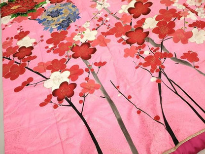 平和屋本店●色打掛　お引きずり　和装　婚礼　結婚式　花嫁　神社挙式　花丸文　金銀彩　逸品　DABM1755cd