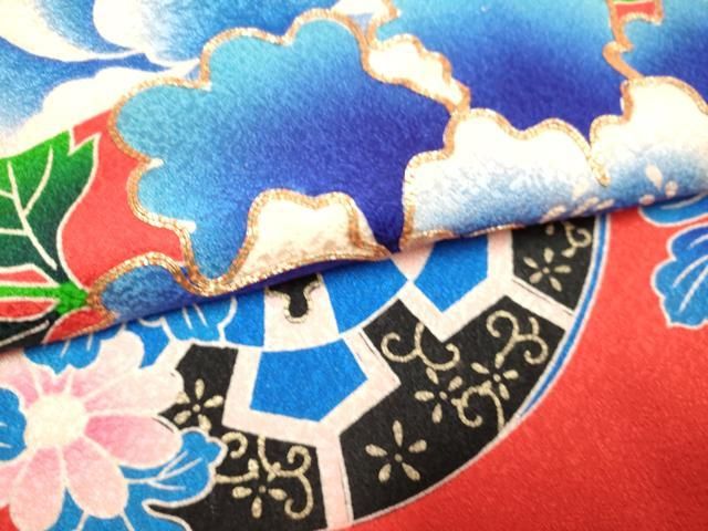 平和屋本店●お引きずり・お引き摺り・引き振袖　和装　結婚式　舞妓　芸妓　芸者　衣装　駒刺繍　花車文　逸品　DABM1759cd