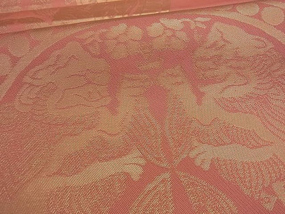 平和屋着物■六通柄 本袋帯 幻獣文 金糸 逸品 du0814