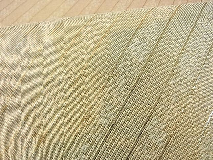 平和屋着物■六通柄袋帯 霞文 金糸 逸品 du2481