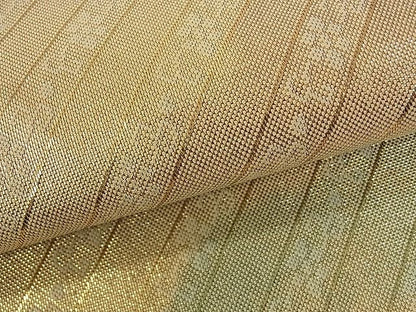 平和屋着物■六通柄袋帯 霞文 金糸 逸品 du2481