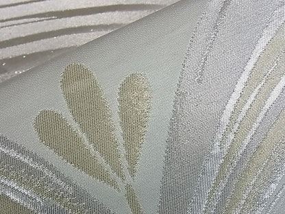 平和屋着物■六通柄袋帯　松葉文　金銀糸　逸品　dy5017