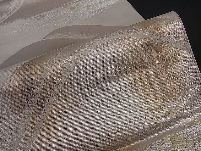 平和屋着物■六通柄袋帯 遠山文 金銀糸 逸品 dy5097
