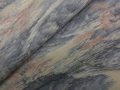 平和屋着物■上質な紬 風景文 逸品 dy5476