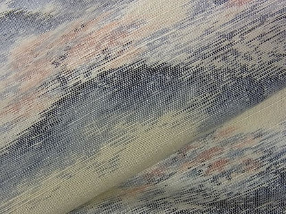 平和屋着物■上質な紬 風景文 逸品 dy5476