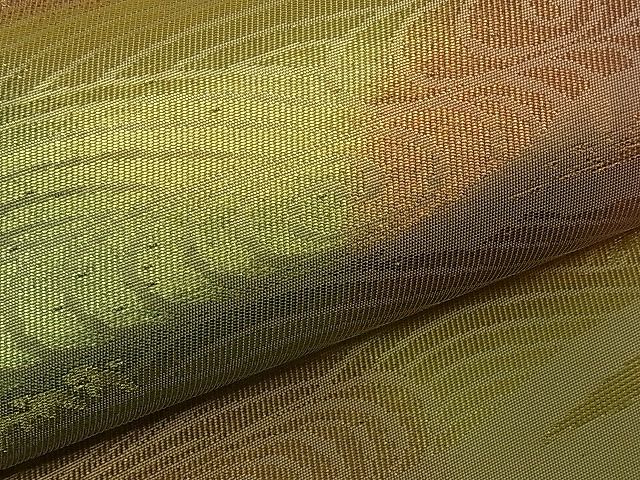 平和屋着物■六通柄袋帯 流水文 金糸 逸品 dy5608