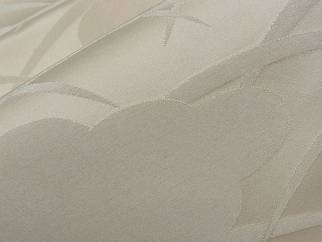 平和屋着物■両面 全通柄袋帯 雲取り芝草文 銀糸 逸品 dy5945