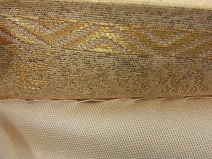 平和屋着物■六通柄袋帯 華重ね 錦彩つづれ 金糸 逸品 dy5947