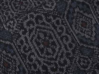平和屋着物■上質な紬　亀甲吉祥文　逸品　dy5982
