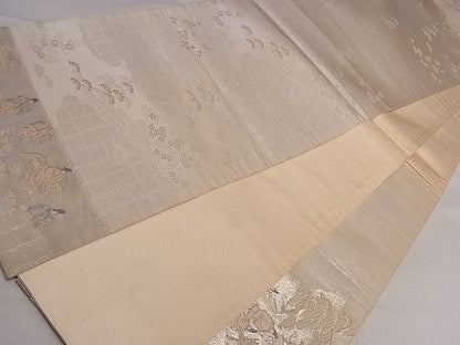 平和屋着物■六通太鼓柄袋帯　大名行列　金糸　逸品　dy6625