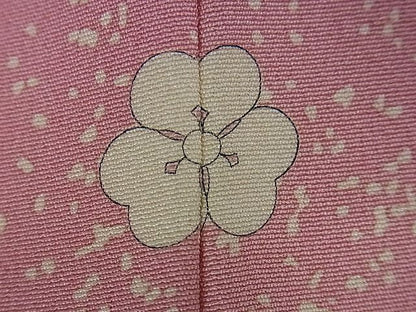 平和屋本店■極上　人間国宝　森口華弘　蒔糊友禅　蒔糊散らし　訪問着　陽春　梅　共箱・たとう紙付き　未使用　DZAA0201kh4 - 平和屋
