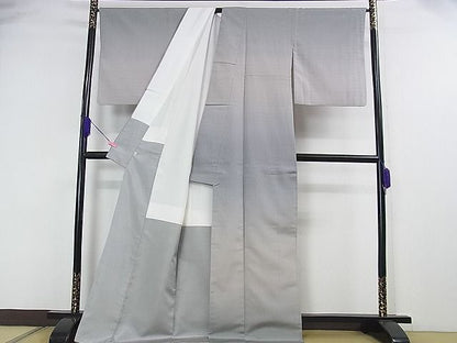 平和屋本店■極上　伝統工芸士　曽根武勇　訪問着　お召地　暈し染め　逸品　DZAA0470kh4 - 平和屋