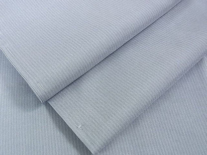 平和屋本店■極上　長羽織　スリーシーズン　春夏秋　塵除け　紗　縞　秘色色×水色　逸品　未使用　DZAA0814kh4 - 平和屋