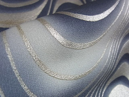 平和屋本店■極上　金彩友禅　卓越技能者・名工・和田光正　訪問着　流水文　暈し染め　銀彩　逸品　DZAA0947kh4 - 平和屋