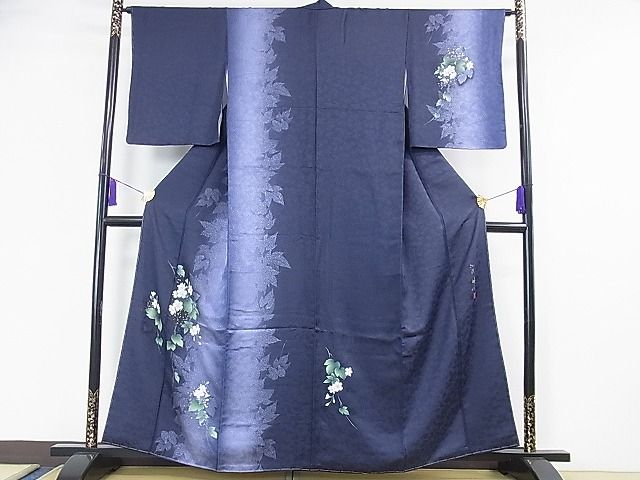 平和屋本店■極上 京の匠日展作家 丹下雄介 訪問着・長襦袢(無双仕立て)・袋帯セット 暈し染め 金彩 やまと誂製 逸品 未使用 DZAA0949kh4 - 平和屋